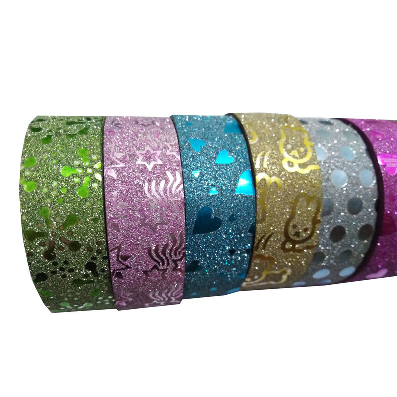 چسب نواری کد 04 عرض 1.5 سانتی متر مجموعه 10 عددی