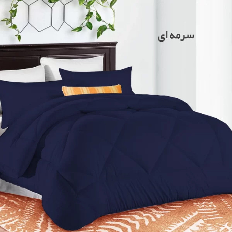 لحاف چیداری مدل میکرو دو نفره سایز 220x200 سانتی متر