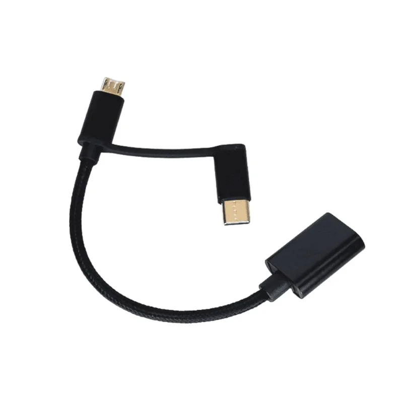 مبدل OTG microUSB USB-C به USB 3.0 کد 02