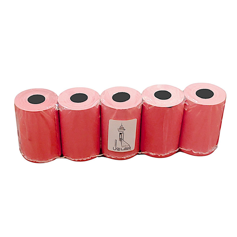 کاغذ پرینتر حرارتی پایتخت رول مدل Pos R14 بسته 5 عددی