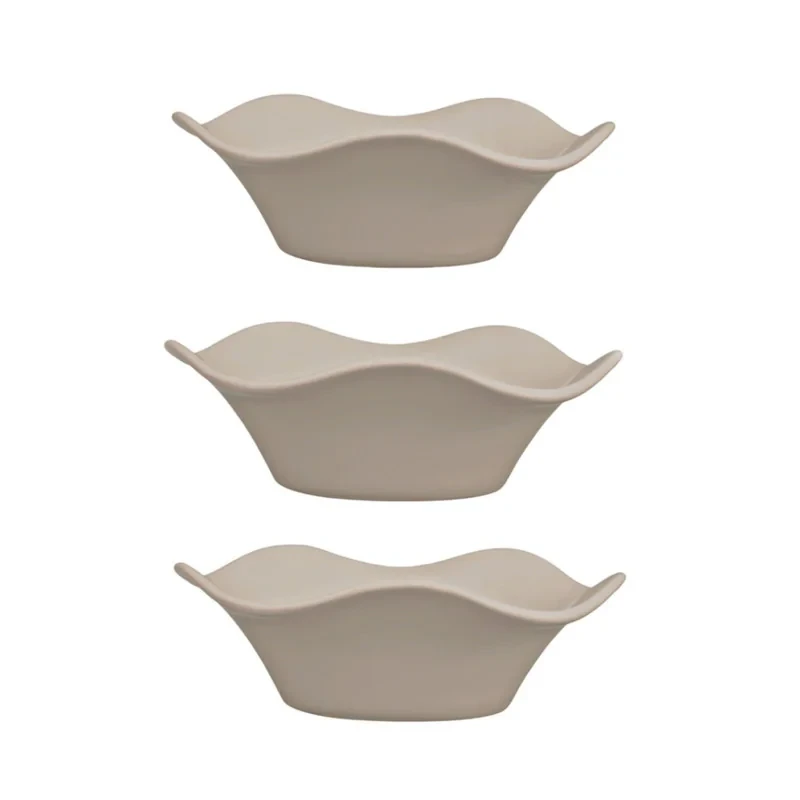 کاسه خورشت خوری مدل موجینه بسته 3 عددی