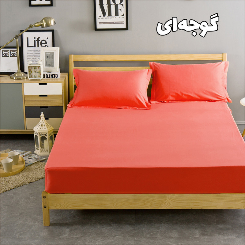 سرویس ملحفه بومرنگ مدل Simple-160 دو نفره 3 تکه