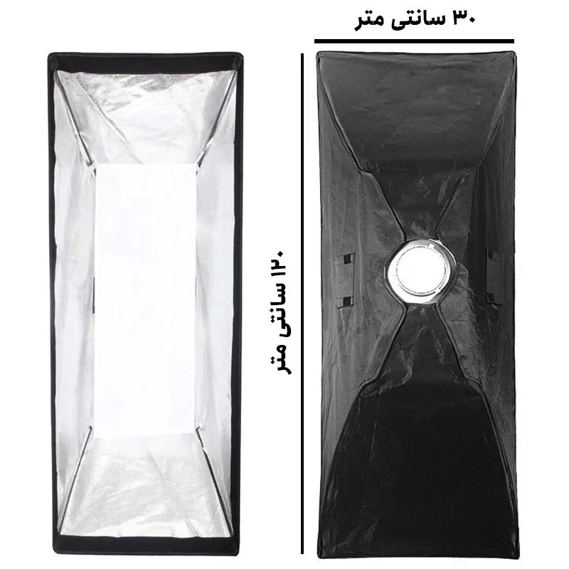 سافت باکس مدل Honeycomb Strip سایز 120x30 سانتی متر