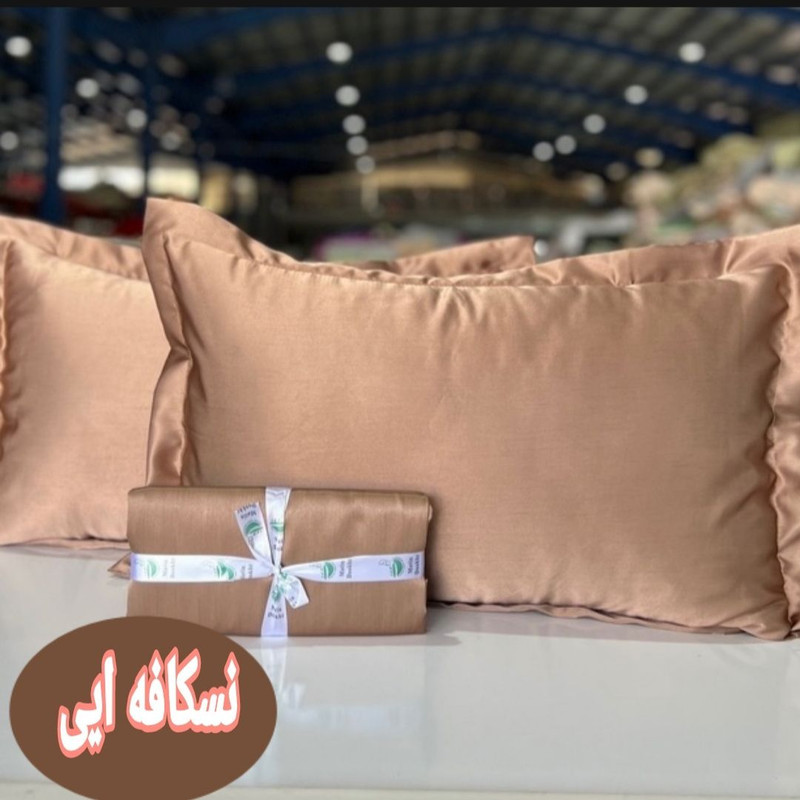 رو بالشی مدل ساتن قابدار سایز 60*80 سانتی متر
