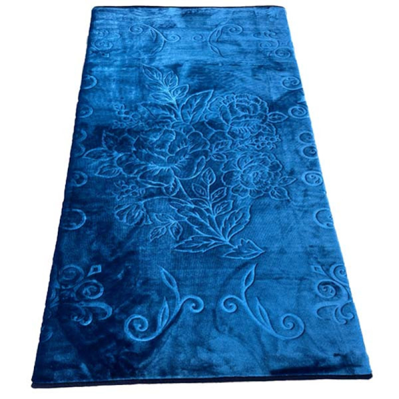 پتو 1 نفر نساجی لاله مهرگان مدل  الوان طرح گُل سایز 210x160x2 سانتی‌متر