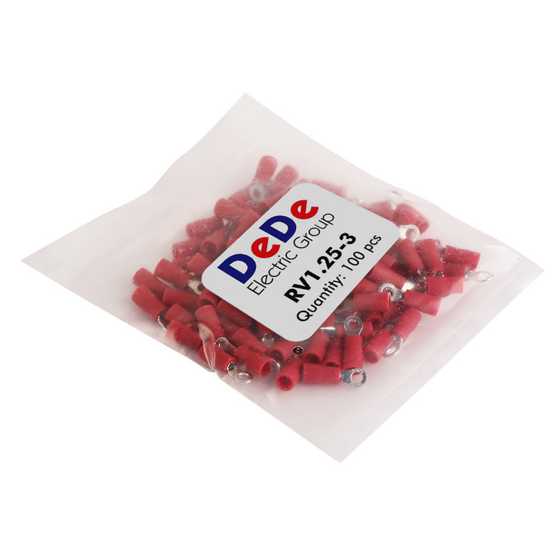 سرسیم ده ده الکتریک گروپ مدل RV1.25-3 بسته 100 عددی