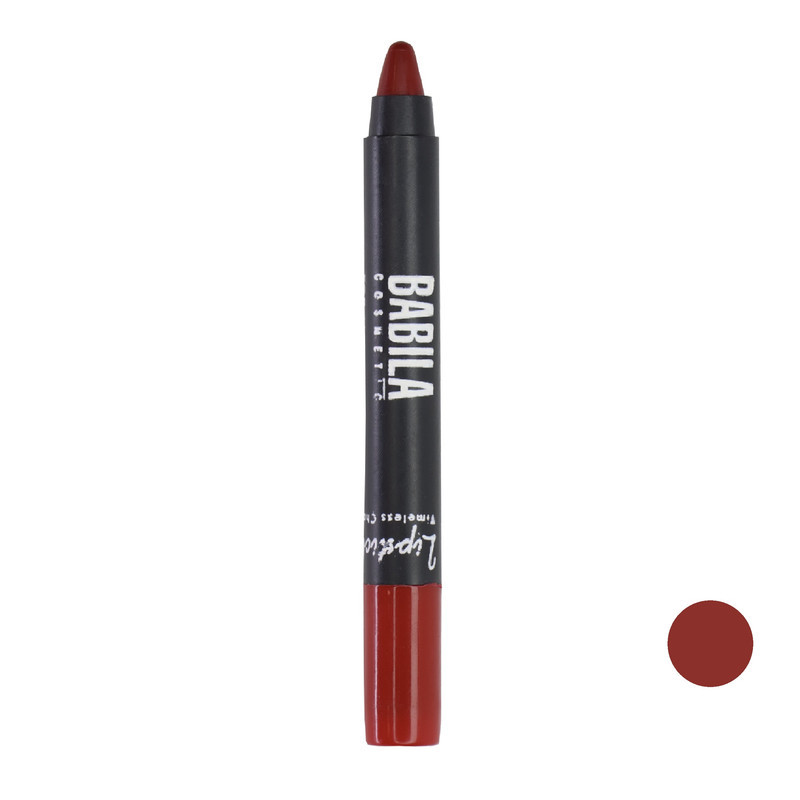 رژ لب مدادی مات، مخملی بابیلا مدل LONG LASTING شماره 12