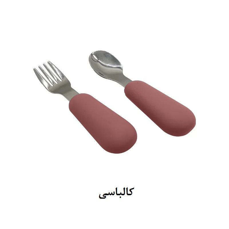 ست قاشق و چنگال کودک مدل یامی