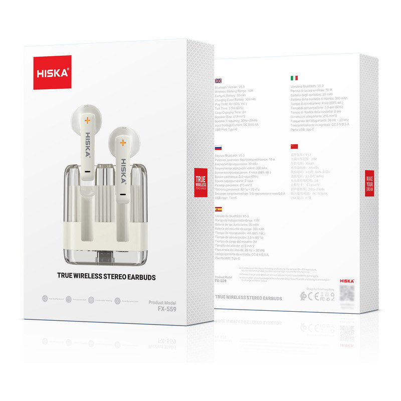 هدفون بلوتوثی هیسکا مدل FX-559