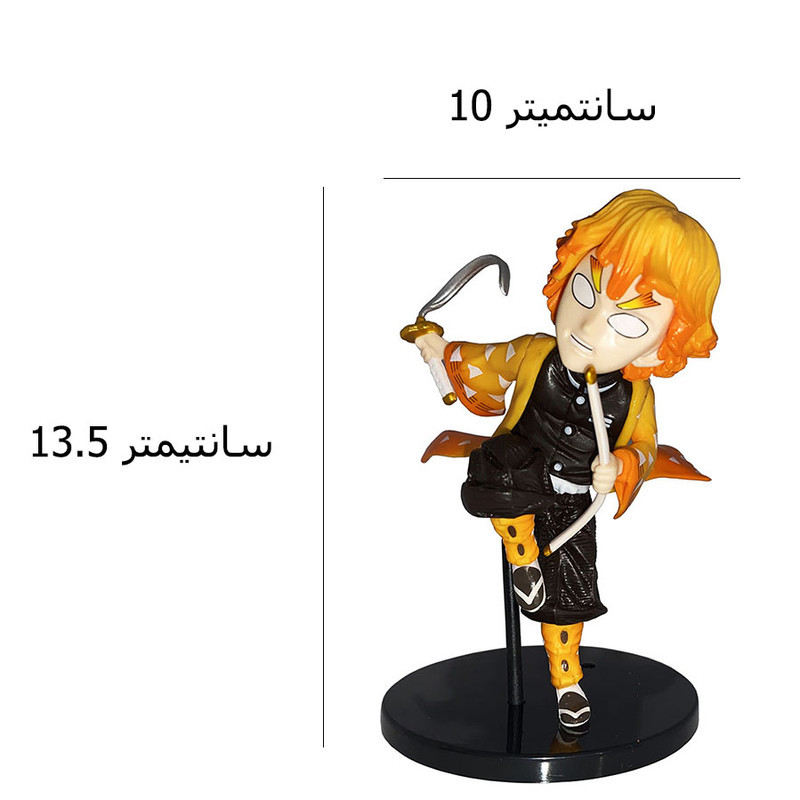 اکشن فیگور مدل شیطان کش طرح زنیتسو کد 04