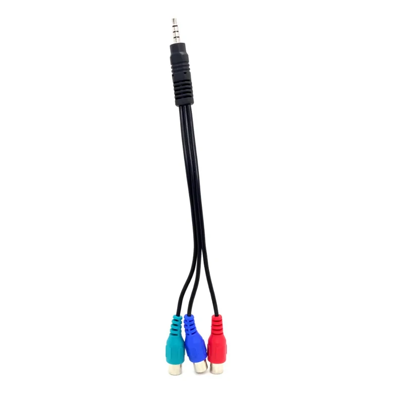کابل تبدیل AUX به RCA مدل EG طول 0.1 متر