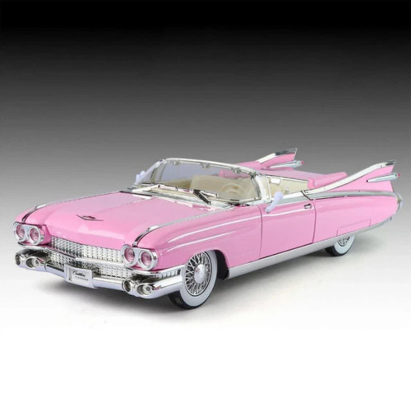 ماکت ماشین ناب سل مدل کادیلاک الدورادو کروک فلزی موزیکال چراغدار عقب کش کد Cadillac Eldorado Metal Musical Lighted Car