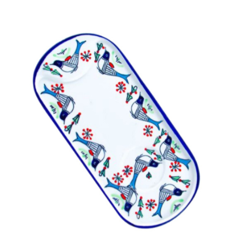 سرویس چای خوری 3 پارچه مدل گل مرغ