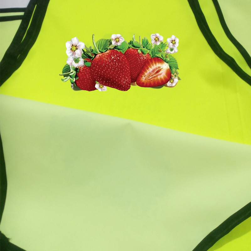 پیش بند آشپزخانه مدل ضدآب strawabery
