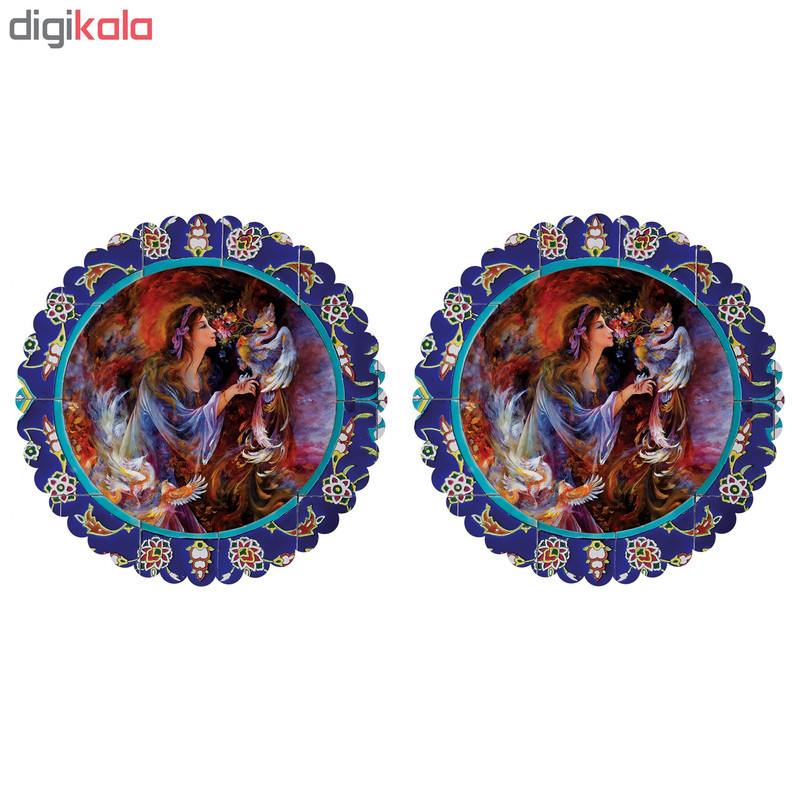 ست رومیزی 2 تکه مدل T4-42419