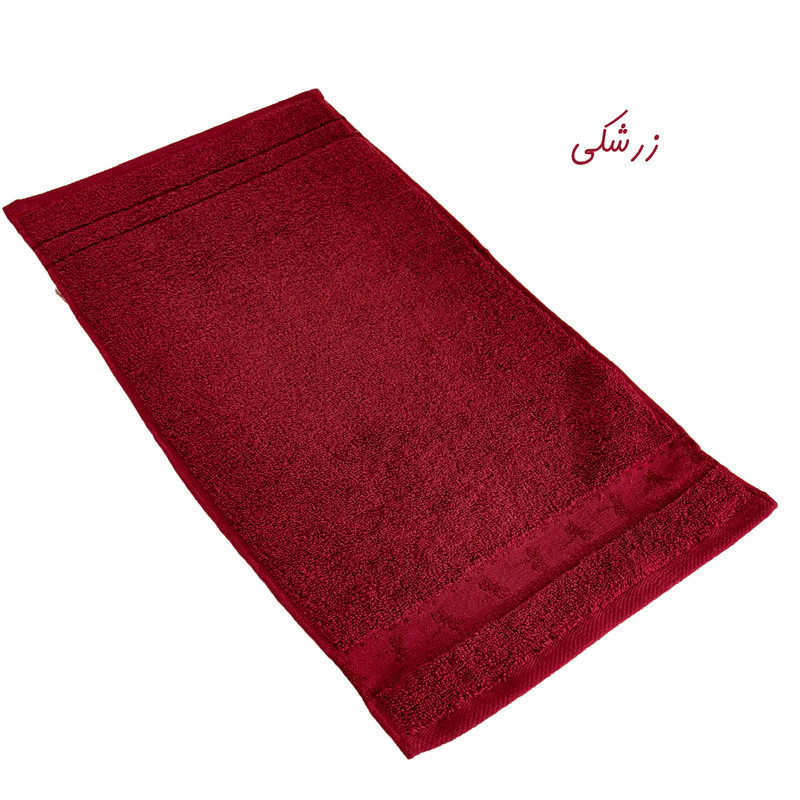 حوله دستی آذین بافت مدل تاج سایز 30x60 سانتی متر