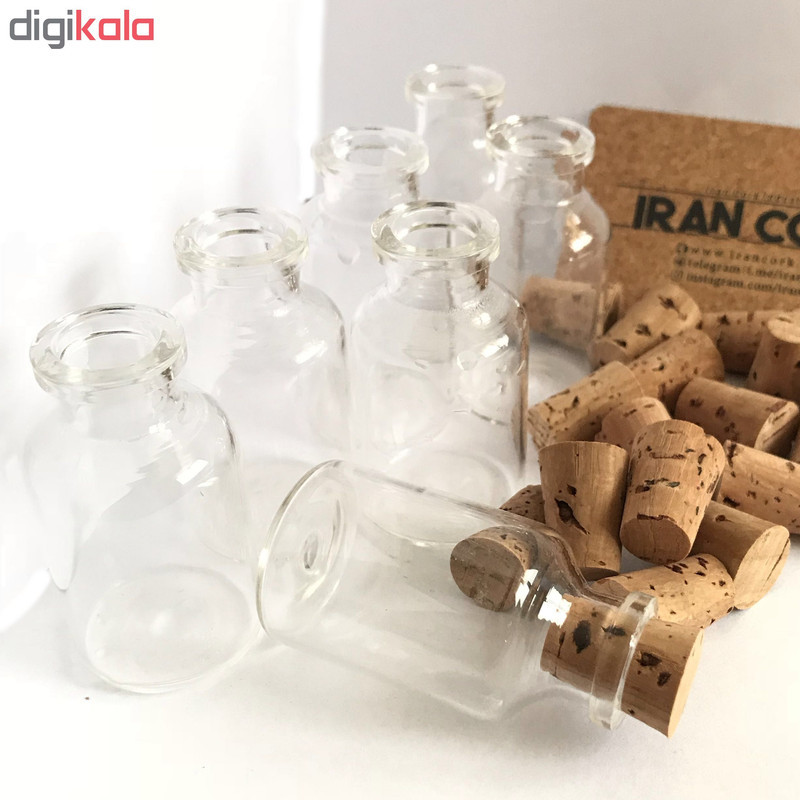 بطری ایران کرک مدل ویال 25cc بسته 8 عددی