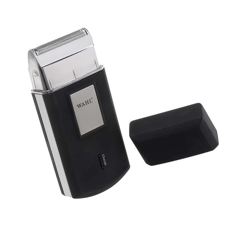 ماشین اصلاح موی صورت وال مدل 3615-0471 باتری‌دار با تیغه استیل ضد زنگ، قابلیت اصلاح صفر میلی‌متر، طراحی کوچک مناسب سفر، مدت زمان استفاده تا 45 دقیقه، همراه برس تمیزکننده