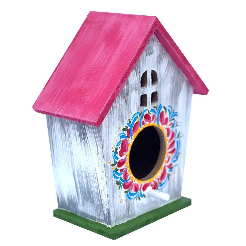 لانه پرنده مدل کلبه چوبی کد SMALL04