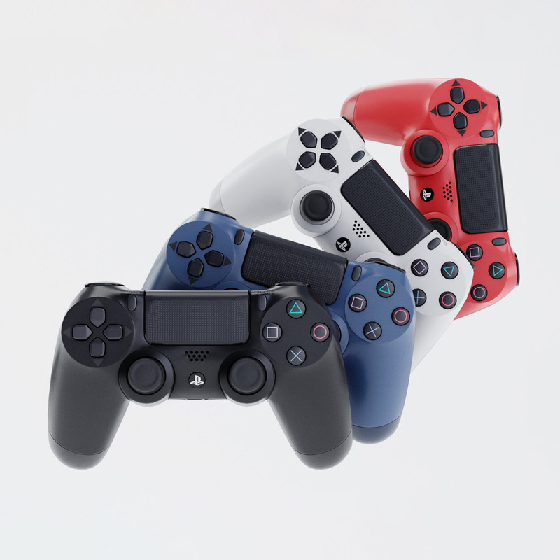 دسته بازی پلی استیشن 4 مدل CUH-DUALSHOCK4