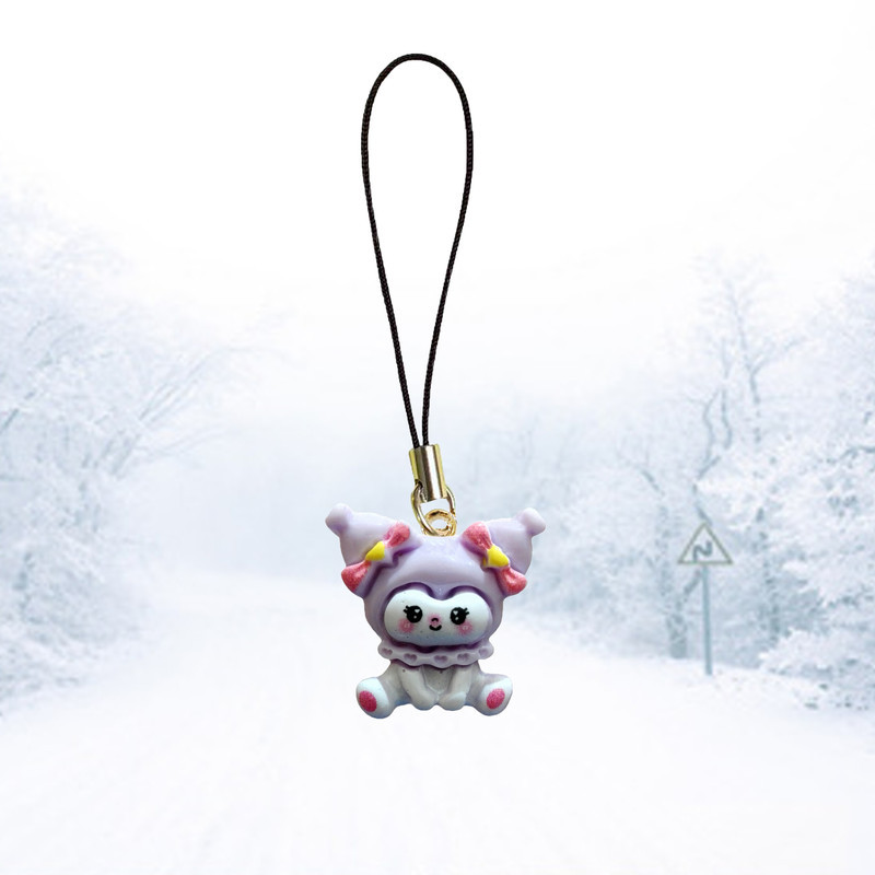 آویز موبایل مدل کورومی کد Kuromi1