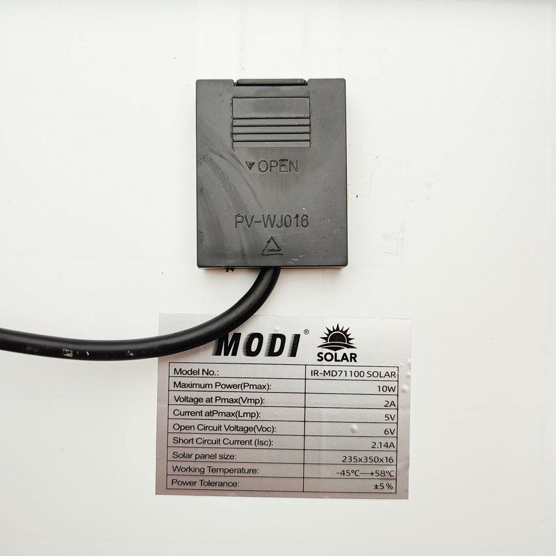 پروژکتور خورشیدی 100 وات مودی مدل سولار کد IP66