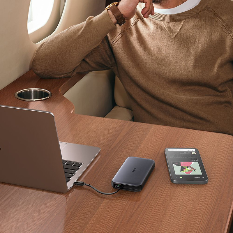 پاوربانک 45 وات مک دودو مدل MC-592 ظرفیت 10000 میلی‌آمپرساعت به همراه یک عدد کابل USB-C