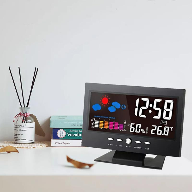 ساعت رومیزی  مدل دیجیتال کد 8082T
