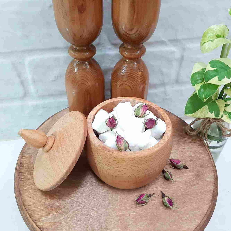 قندان مدل چوبی طرح هانل کد Rash2sade