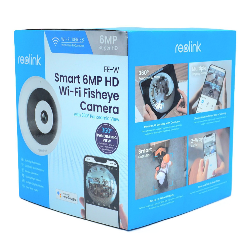 دوربین مداربسته تحت شبکه ریولینک مدل fisheye FE-W