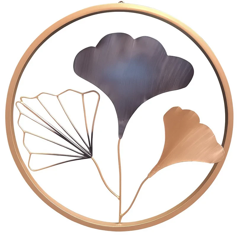 دیوارکوب مدل گرد طرح گل