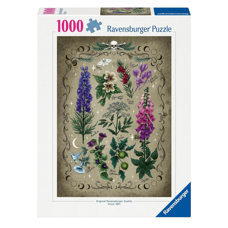 پازل 1000 تکه راونزبرگر مدل Toxic Plants کد 12000781
