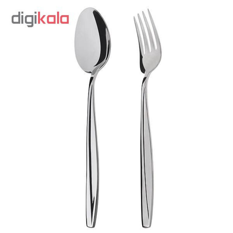 سرویس قاشق و چنگال 12 پارچه مدل w5