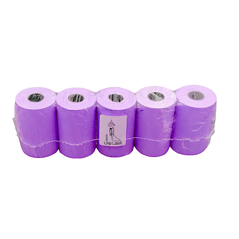 کاغذ پرینتر حرارتی پایتخت رول مدل Pr80mm بسته 10 عددی