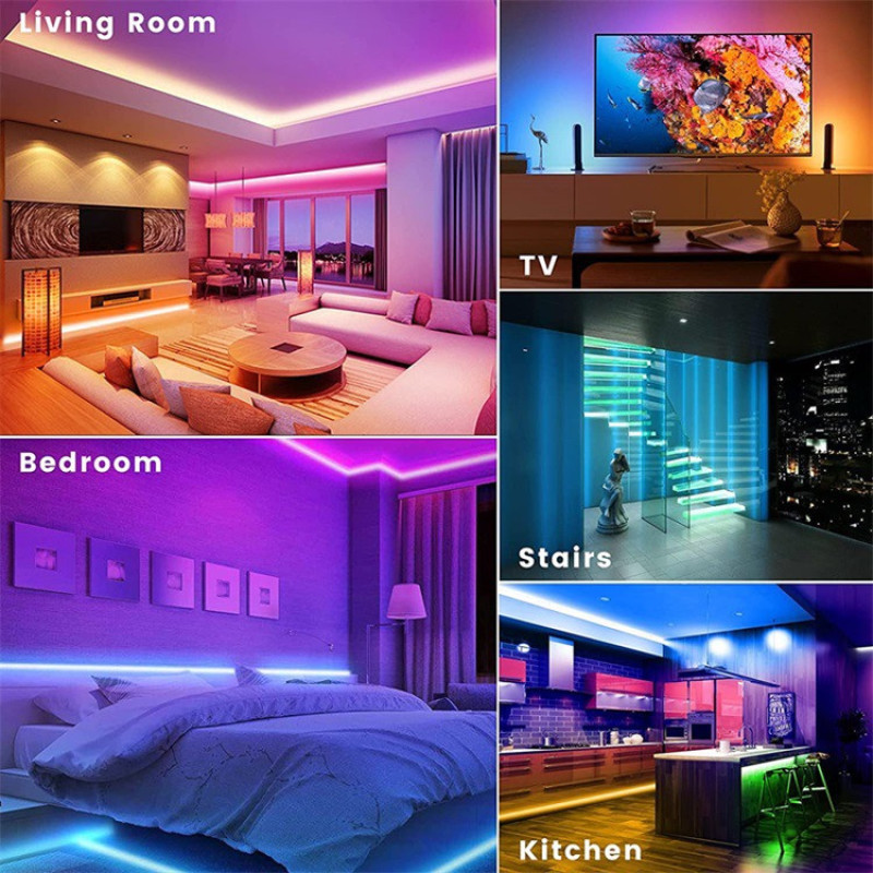 ریسه ال ای دی RGB مدل Modern moods طول 10 متر