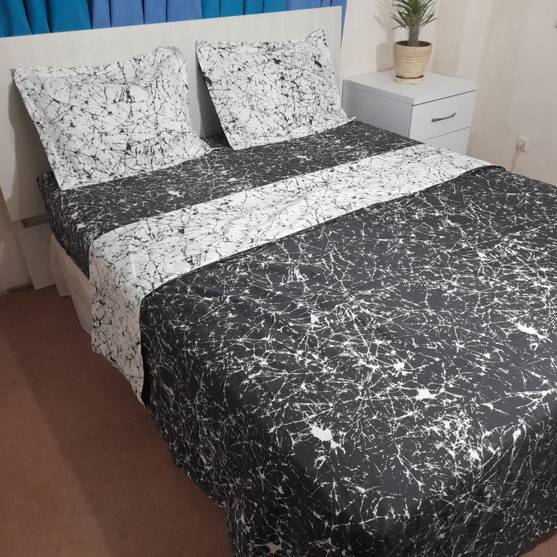 روکش لحاف مدل برفک niki11 دونفره سایز 220×240 سانتی متر