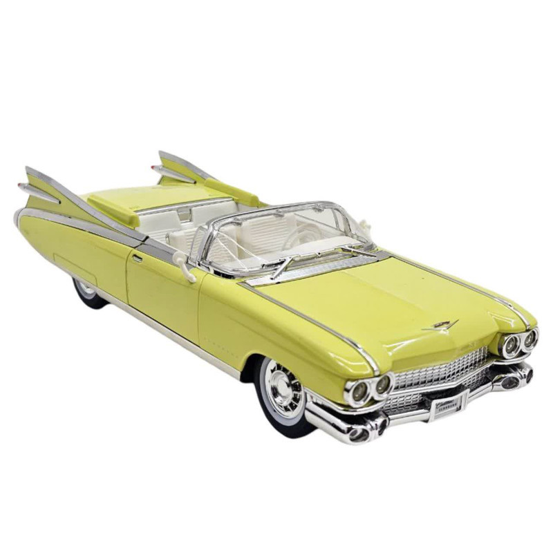 ماکت ماشین ناب سل مدل کادیلاک الدورادو کروک فلزی موزیکال چراغدار عقب کش کد Cadillac Eldorado Metal Musical Lighted Car