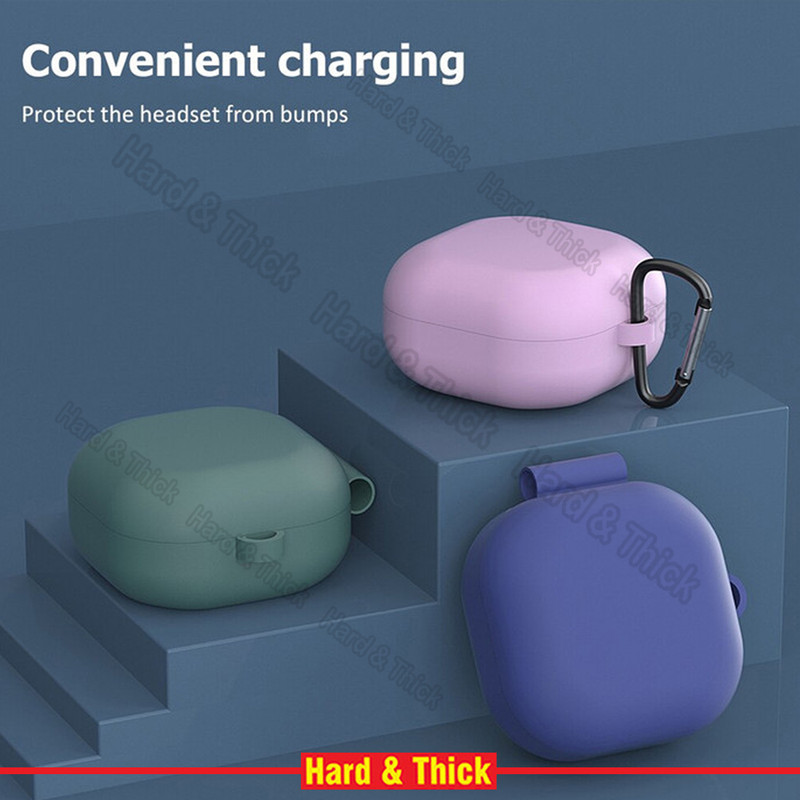کاور هارد اند تیک مدل Silicon-HT مناسب برای کیس هدفون بی سیم سامسونگ Galaxy Buds Live  Buds Pro  Buds 2  Buds 2 Pro