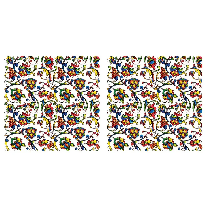 رومیزی رنس مدل T3-42081 سایز  40x40 سانتی متر مجموعه 2 عددی