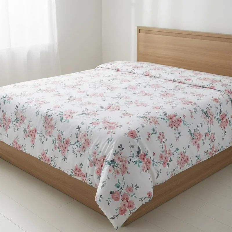 روکش لحاف پنبه انگلیش هوم مدل Chichi Roses دو نفره سایز 220x200 سانتی‌متر