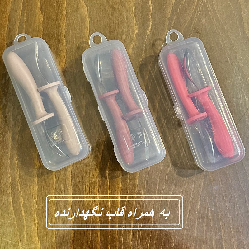 ست قاشق و چنگال کودک مدل easy way کد 2026
