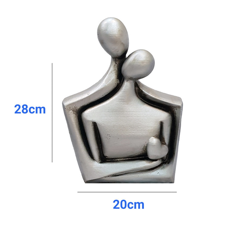 مجسمه مدل آغوش عشق کد Silver-03