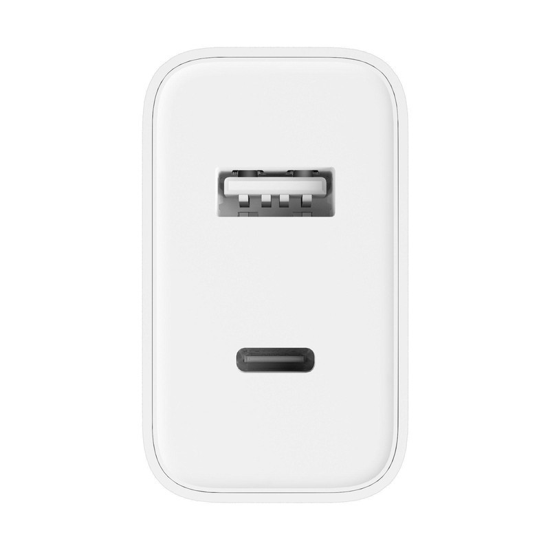 شارژر دیواری شیائومی مدل 2in1 33w به همراه کابل تبدیل USB-c