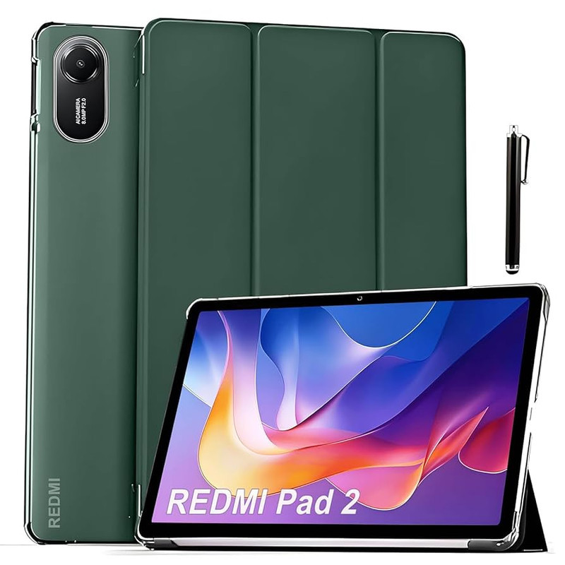 کیف کلاسوری مدل اسمارت جا قلم دار مناسب برای تبلت شیائومی Redmi Pad 2