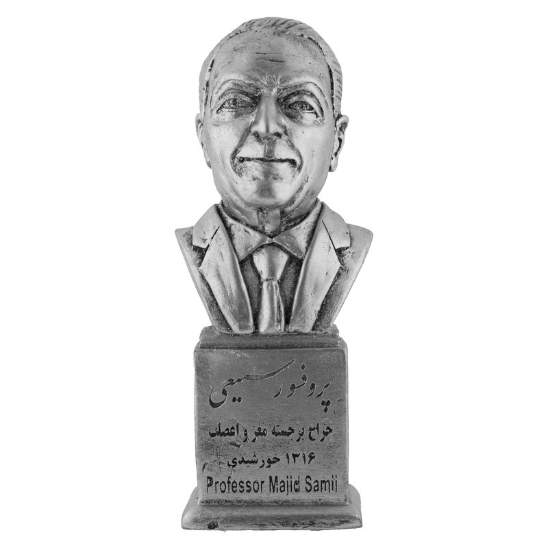 تندیس یادمان مدل سردیس پروفسور مجید سمیعی کد S156-4