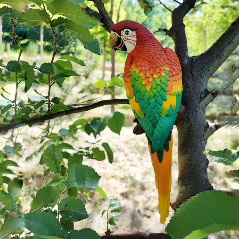 مجسمه مدل طوطی شادرنگ ماکائو کد 18