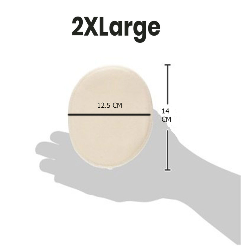 پد عرق گیر هیاهو مدل  Purax_Closed Holder Man سایز 2XL بسته 2 عددی