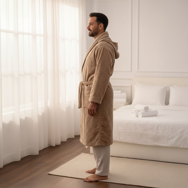 حوله پالتویی حوله هنر مدل 001 سایز 105