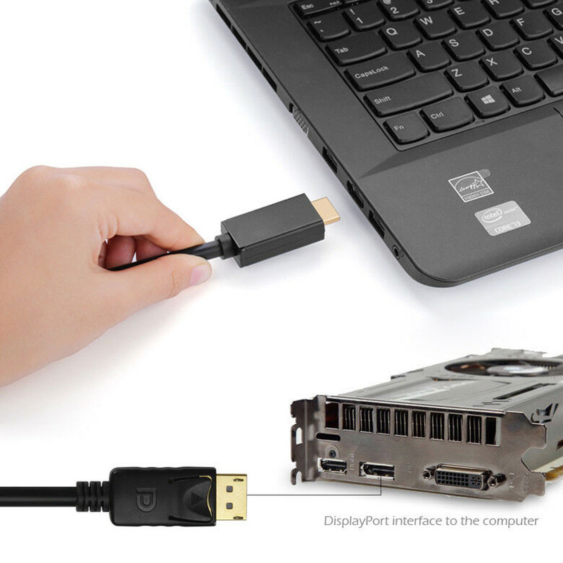 مبدل Display Port به HDMI  مدل Ultra 4K