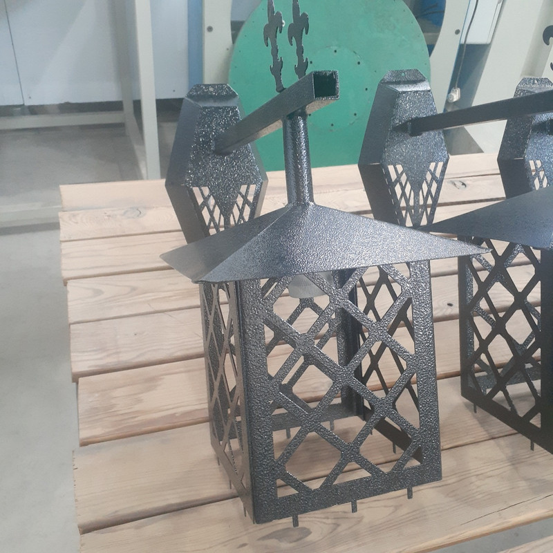 چراغ سردری مدل مشبک بسته 10 عددی